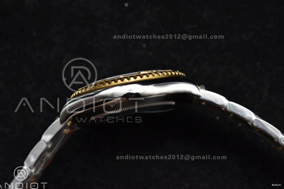 Yacht-Master 116623 GMF White Plated YG SA3135 Edition on YG Dial SS Bracelet Best 0417